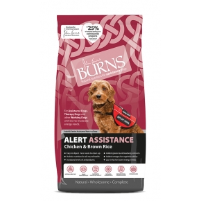 Burns Alert Adult and Senior Chicken - Brown Rice 12kg Dog Food